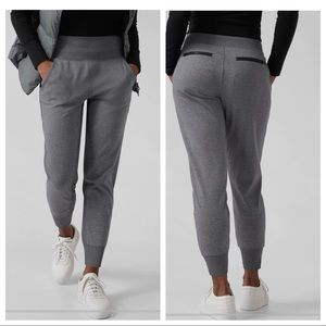 Athleta Petite Venice Jogger Pant Gray Heather